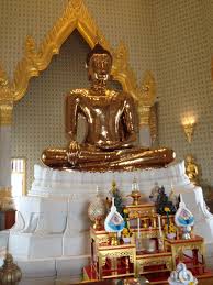 Wat Traimit - największy na świecie, zrobiony w całości ze złota, posąg Buddy